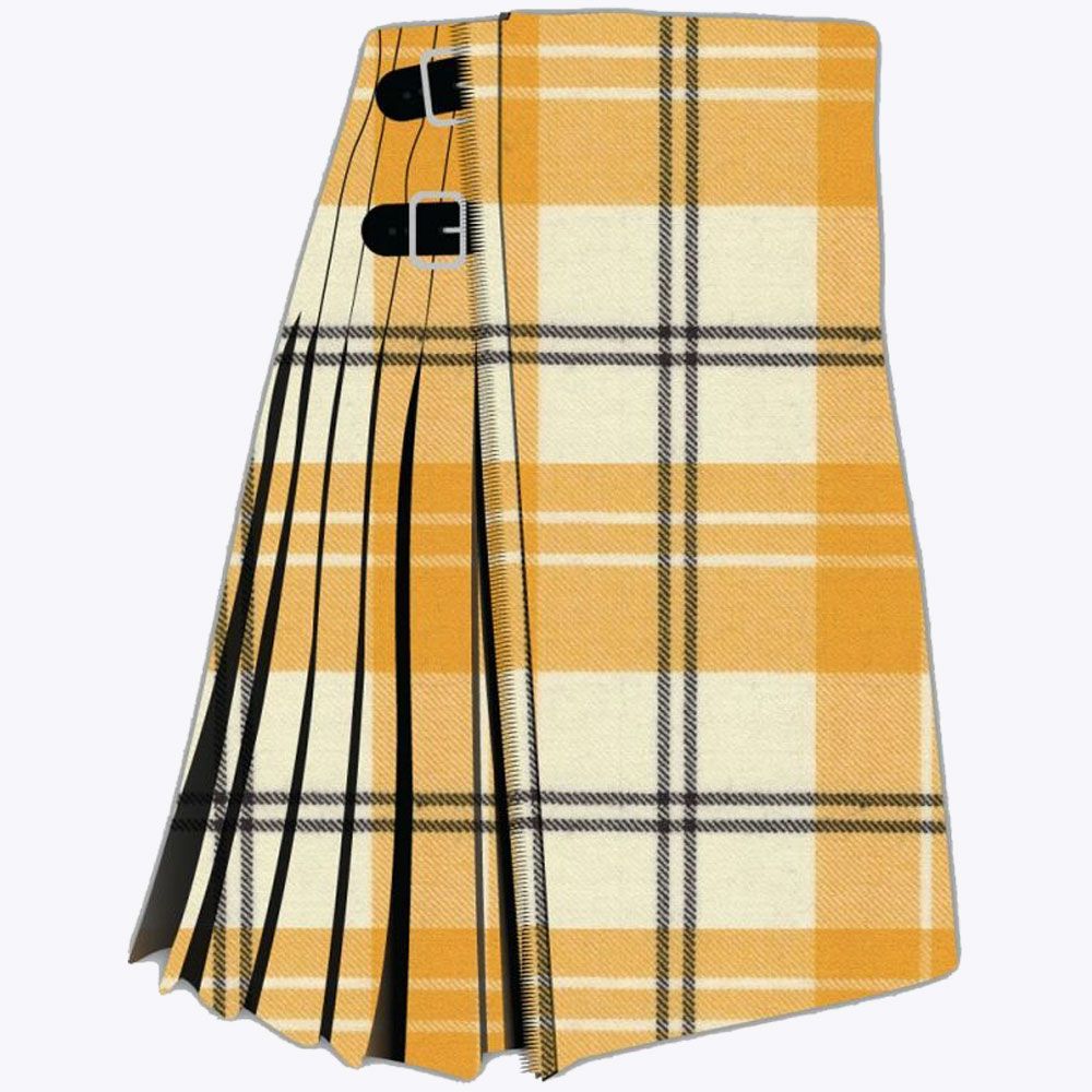 Ailsa Gold Tartan Kilt