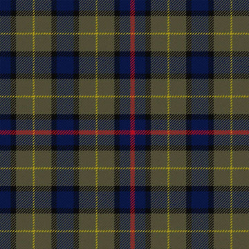 Art Pewter Silver Tartan Kilt