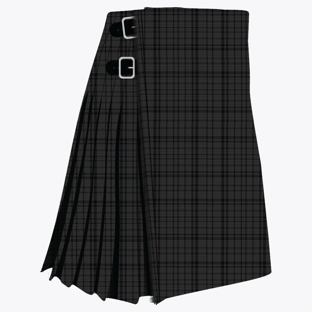Clan Black Shadow Tartan Kilt