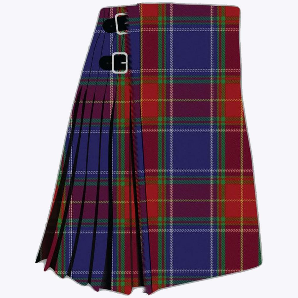Chinese Scottish Tartan Kilt