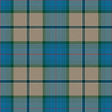 Chisholm Colonial Tartan Kilt