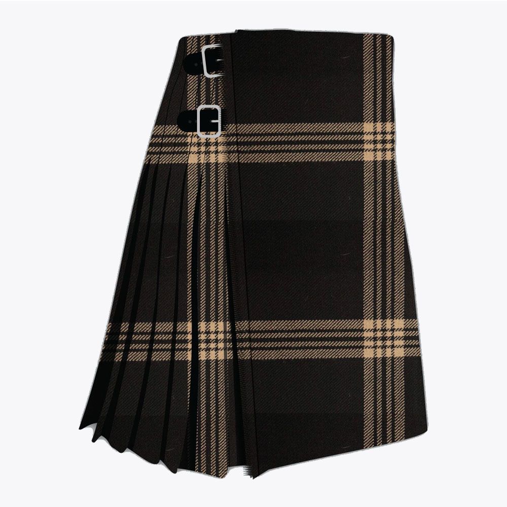 Clan Celtic Black Tartan Kilt (Copy)