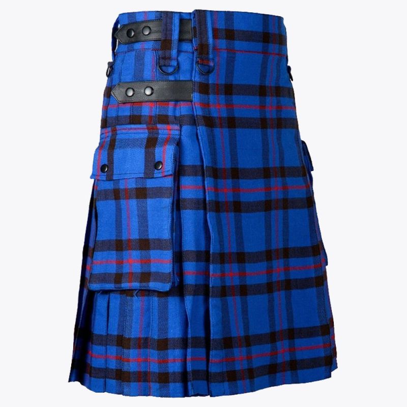 Elite Tartan Utility Kilt For Men