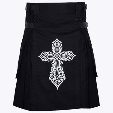 Embroidered Celtic Kilt