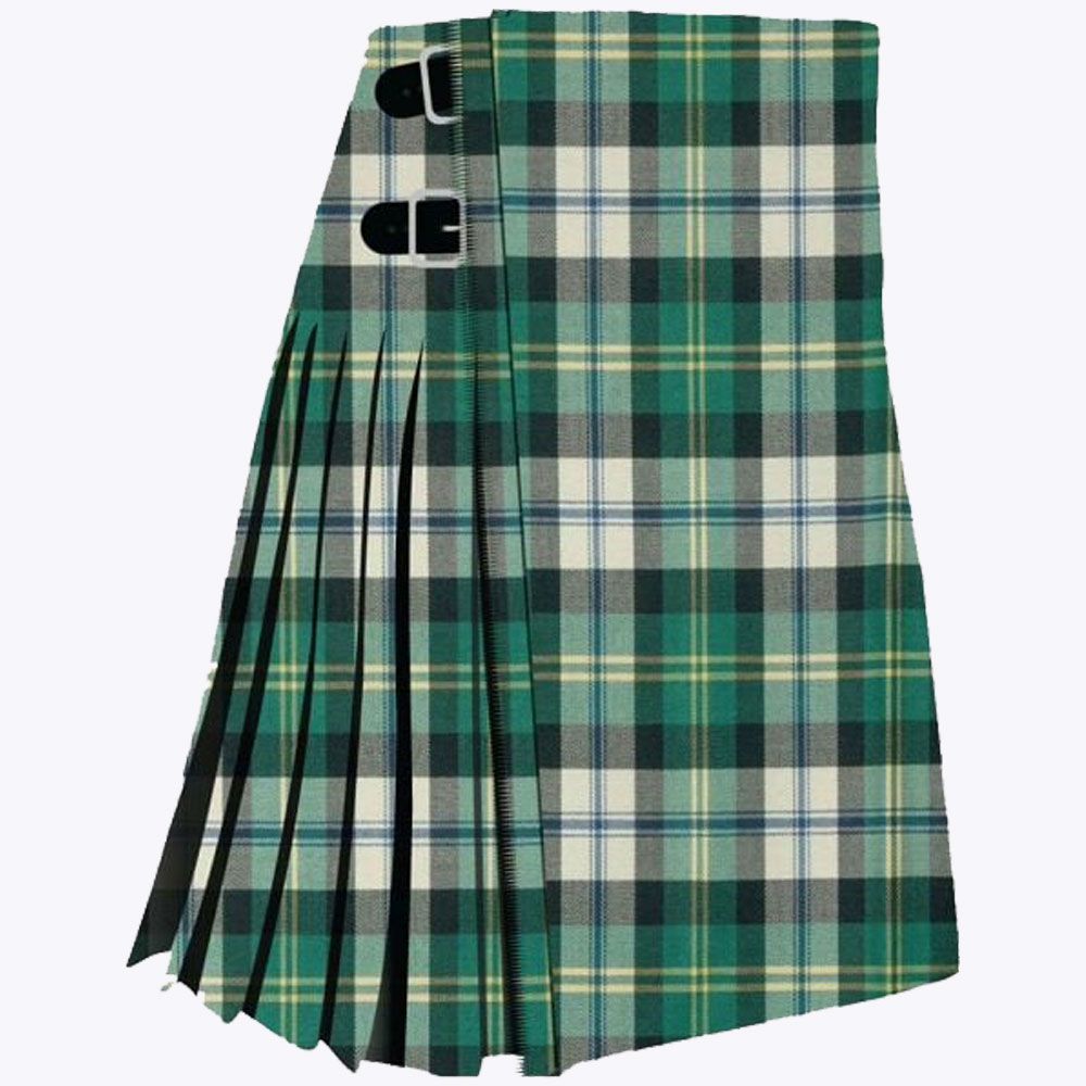 Gigha Green Tartan Kilt