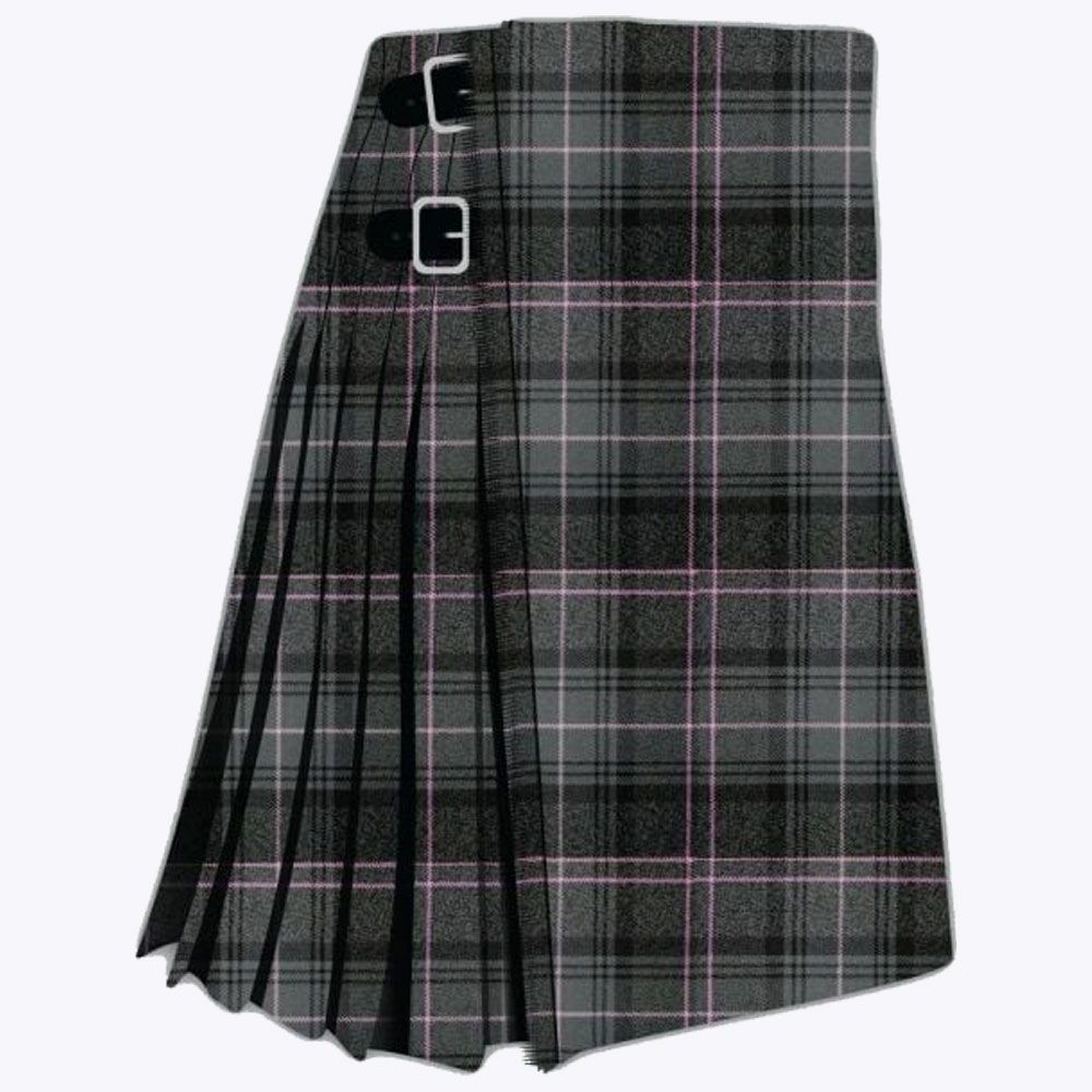 Highland Granite Pink Tartan Kilt