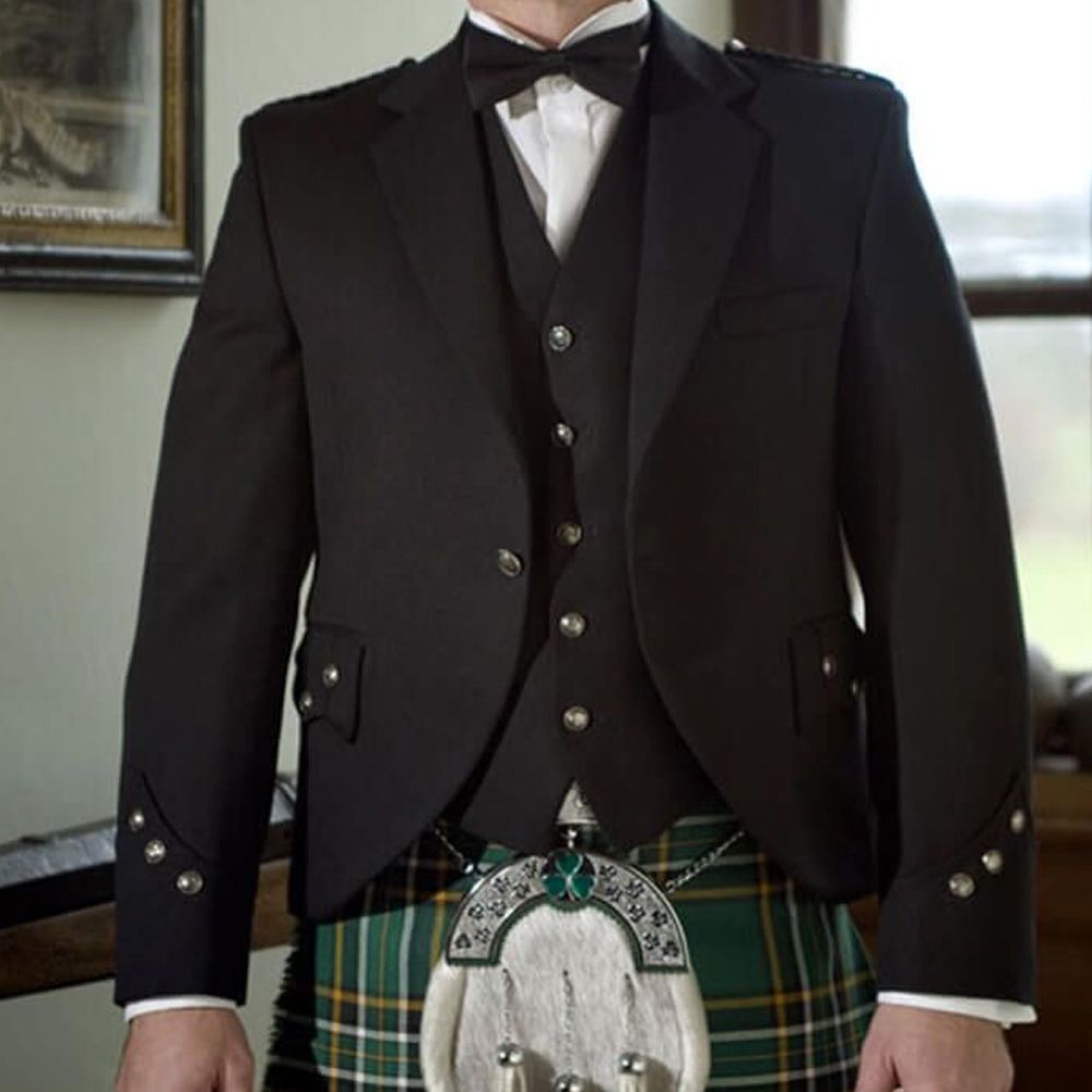 Irish Kilkenny Kilt Jacket &amp; Waistcoat