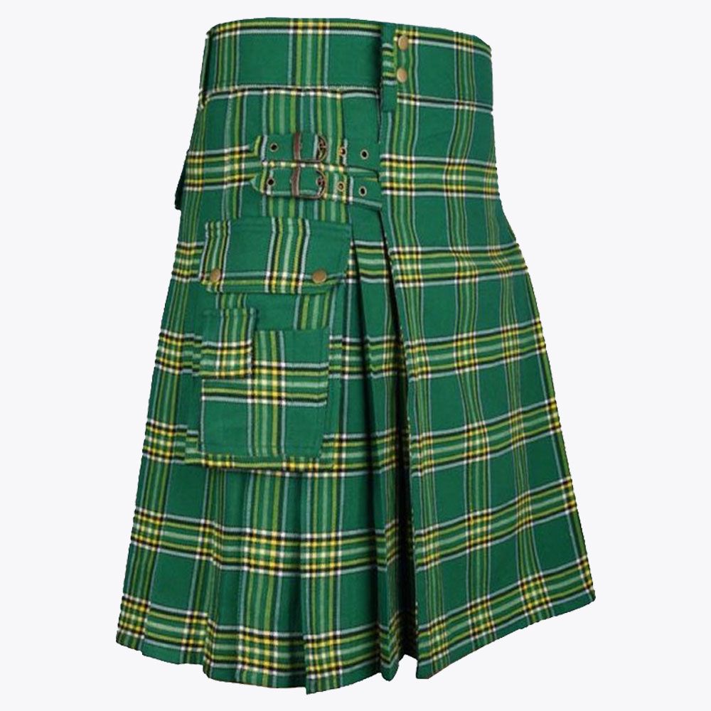 Irish Tartan Utility Kilt