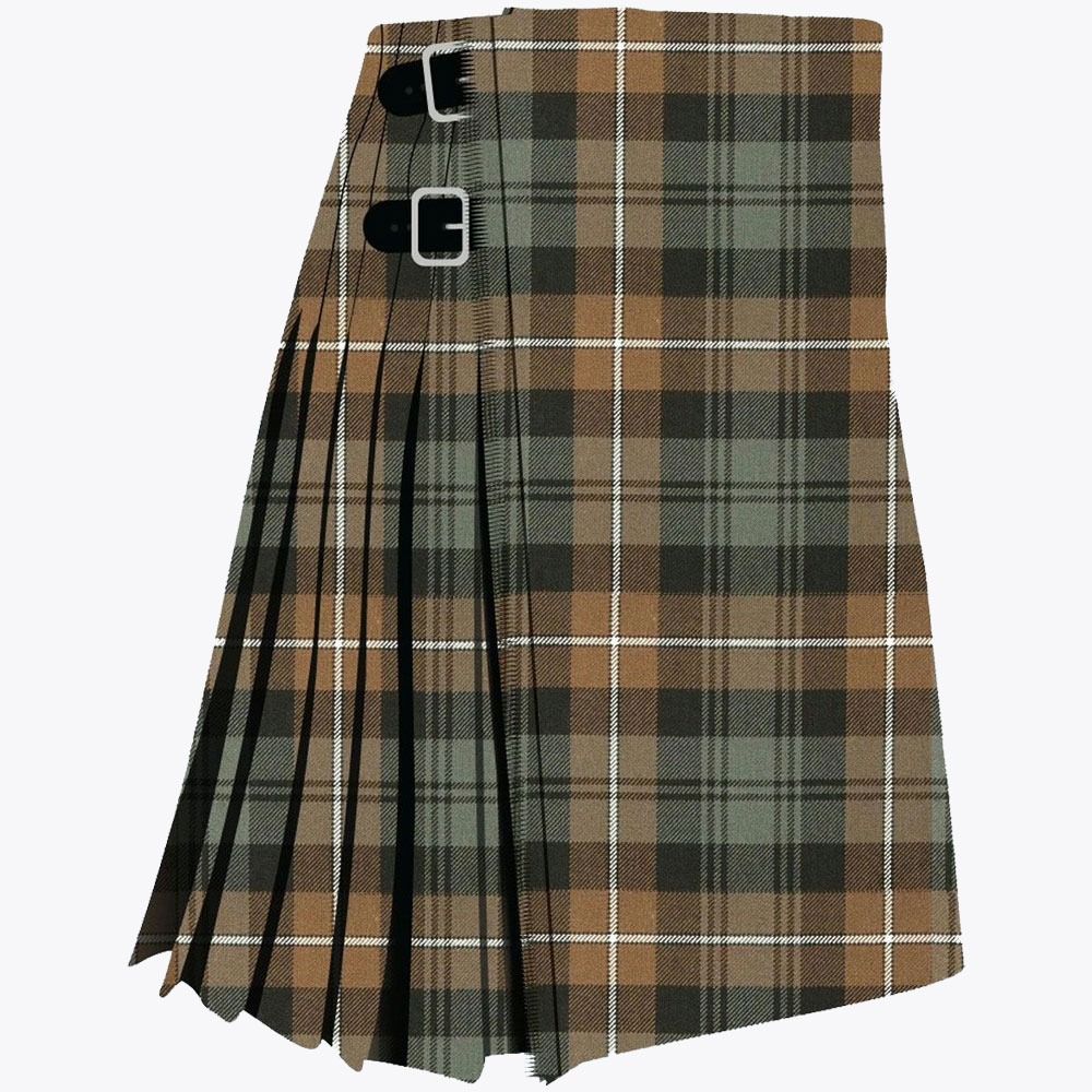 Clan Forbes Weathered Tartan Kilt
