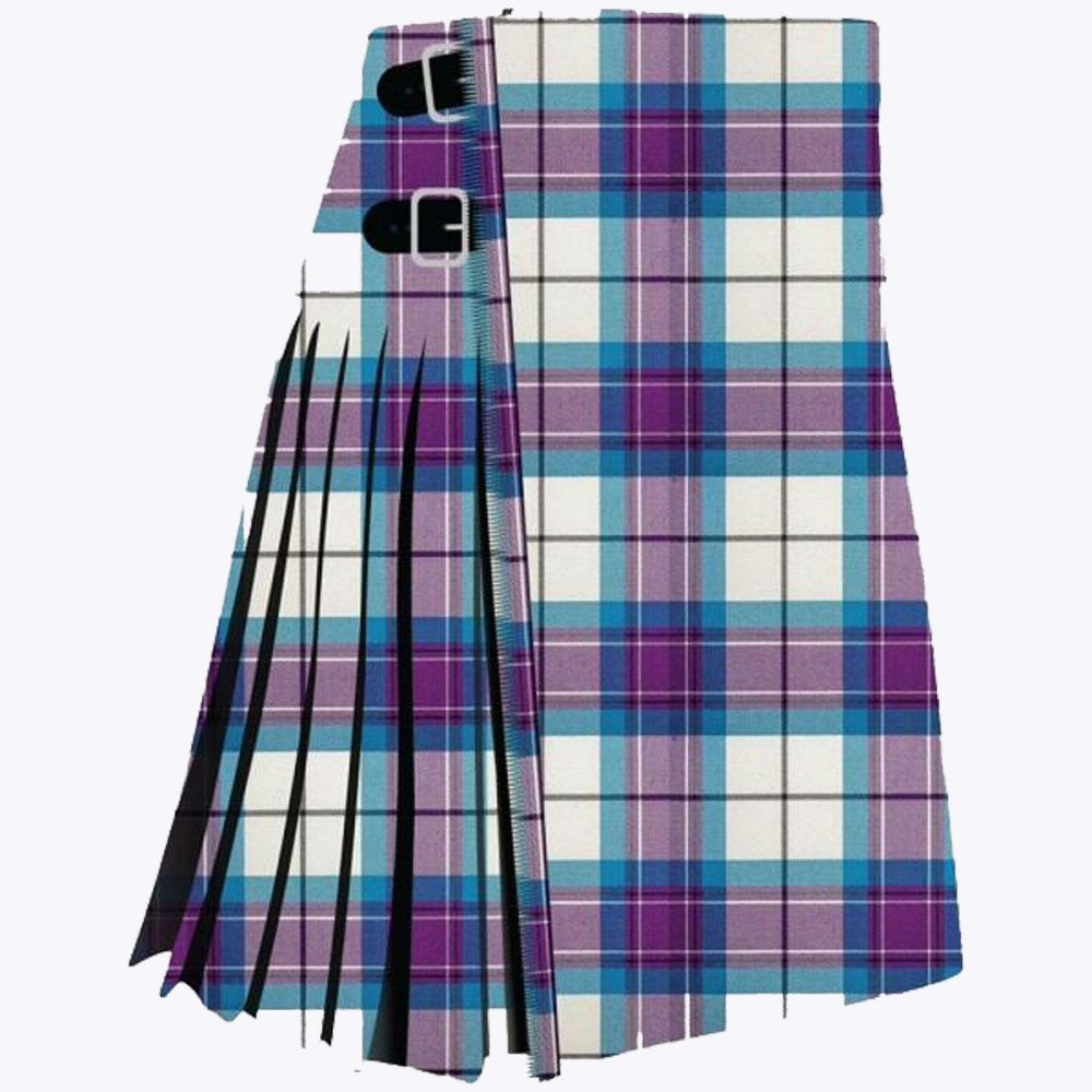 Kerr Purple Tartan Kilt