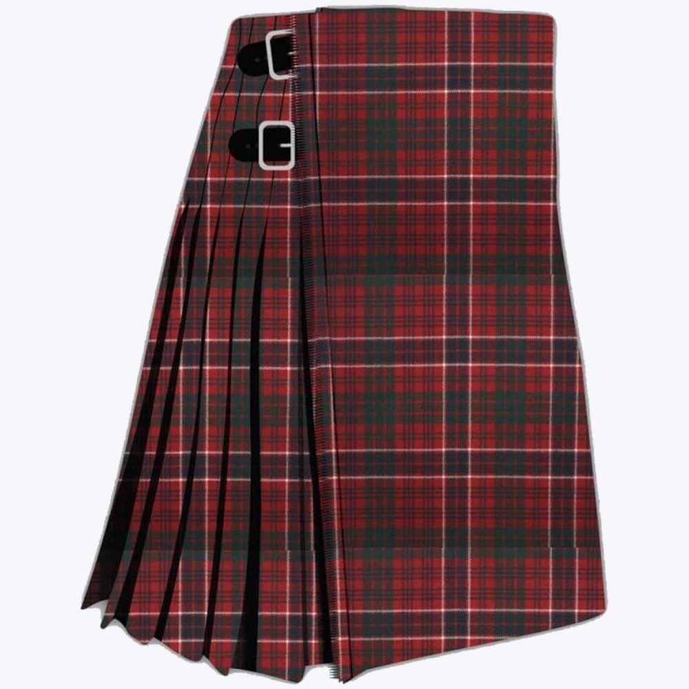 Macrae Red Modern Tartan Kilt