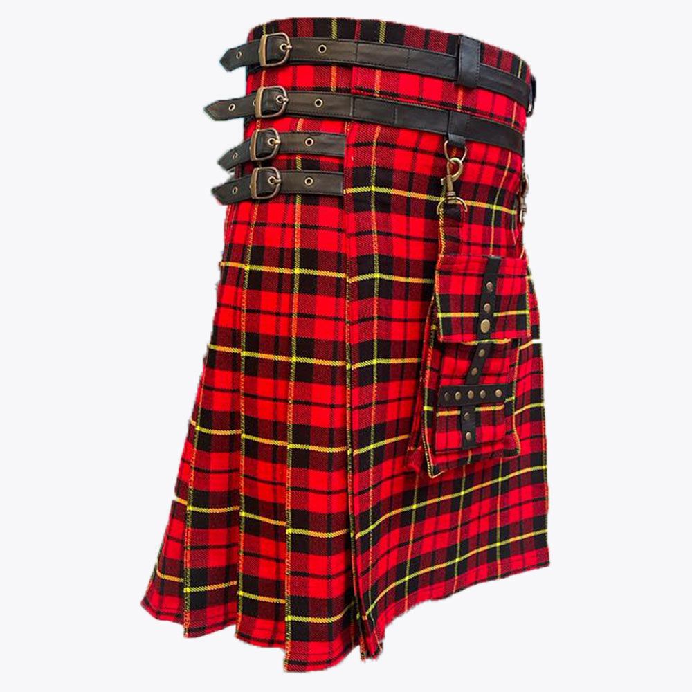 Modern Wallace Tartan Utility kilt