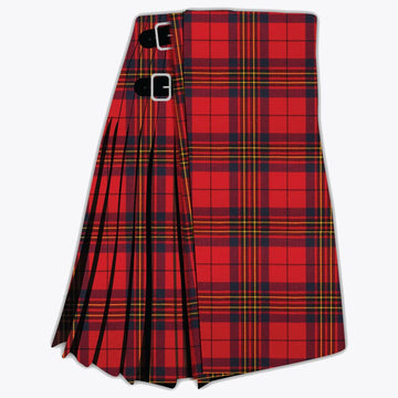 Clan Red Leslie Modern Tartan Kilt