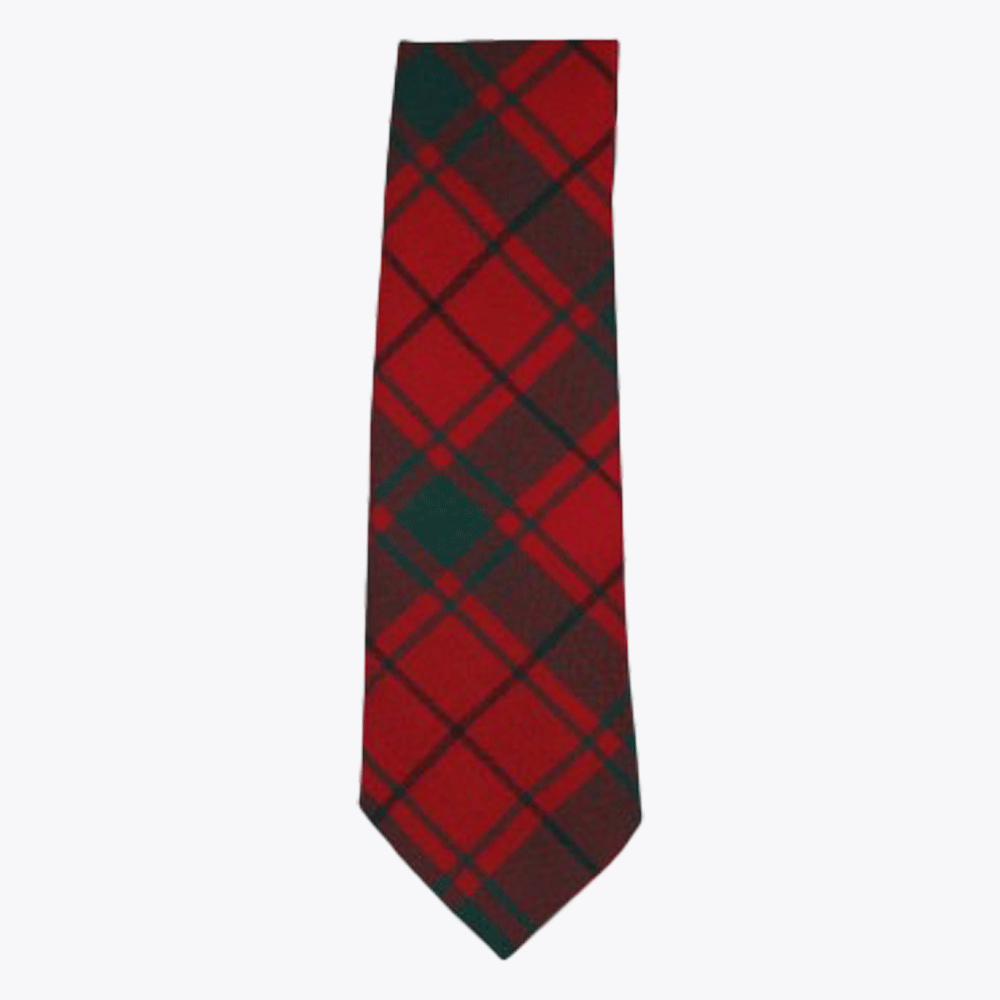 Stewart Black Tartan Tie
