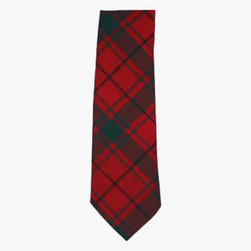 Stewart Black Tartan Tie