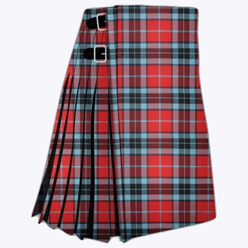 Thompson Red Modern Tartan Kilt