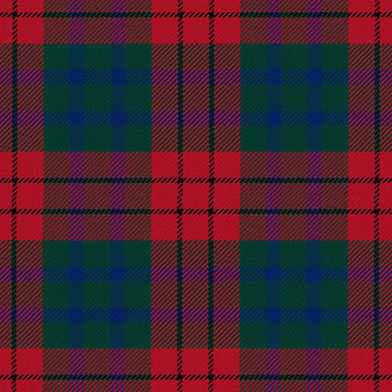 Tulsa District Modern Tartan Kilt