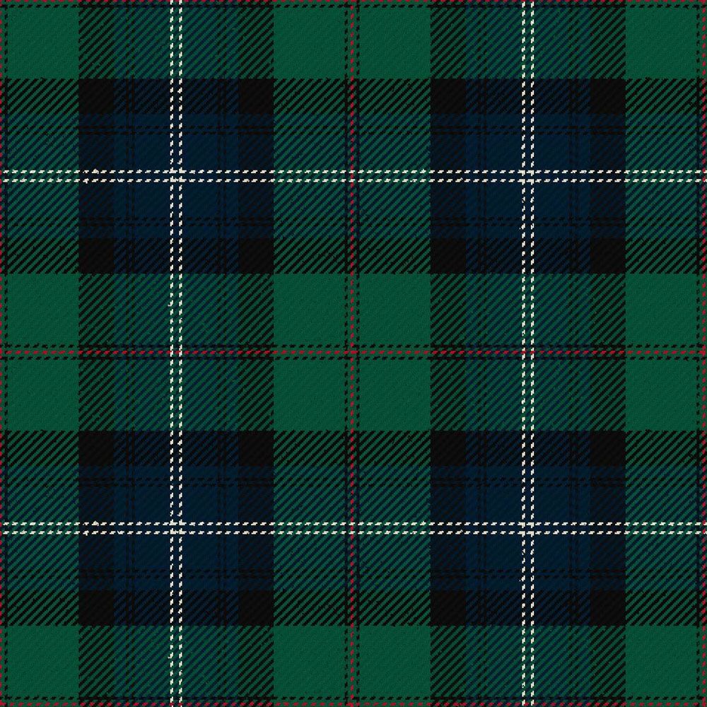 Urquhart White Lines Modern Tartan Kilt