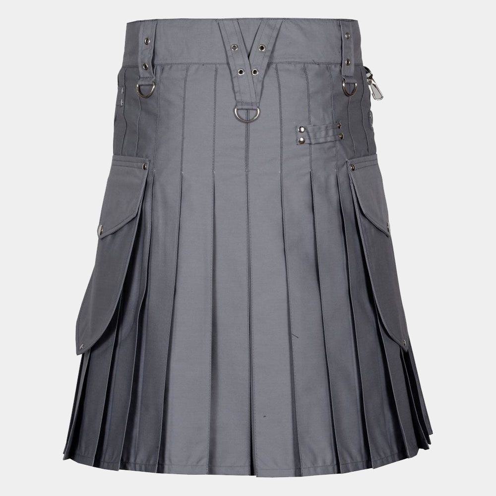 Modern Utility Kilt With Cargo Pockets - Image 2