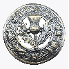 Antique Thistle Kilt Brooch