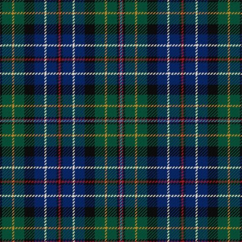 Rust Modern Tartan Kilt
